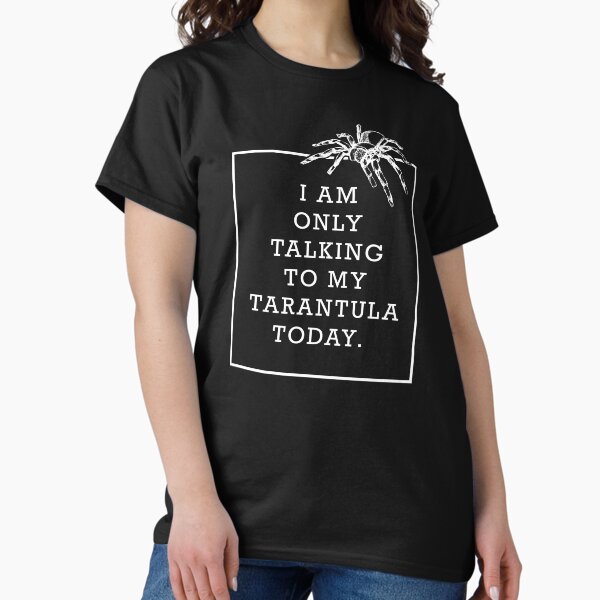 Item preview, Funny tarantula keeper spider lover graphic text design designed and sold by Avicularious.