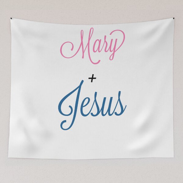 Item preview, Mary + Jesus designed and sold by Aileenl07.