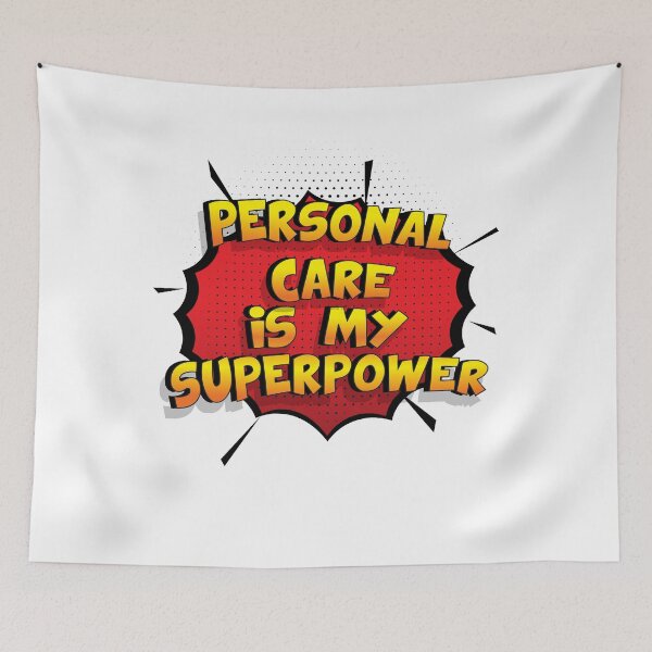 Item preview, Personal Care is my Superpower Funny Design Personal Care Gift designed and sold by Custom365.