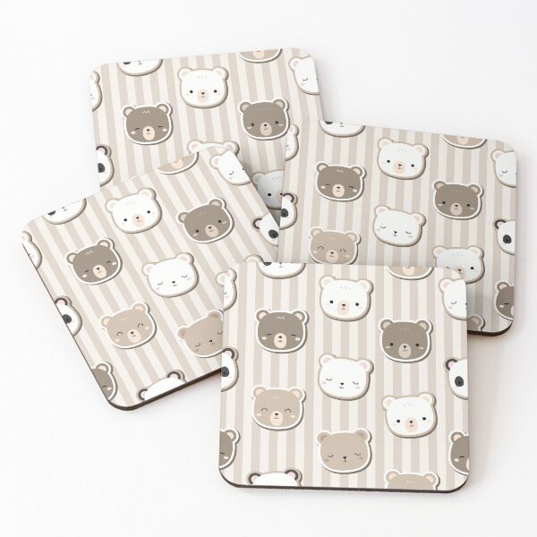 Item preview, Cute Doodle Teddy Bears designed and sold by Vector Scout Lab.