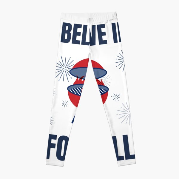 I Believe In Barbeque For All Leggings