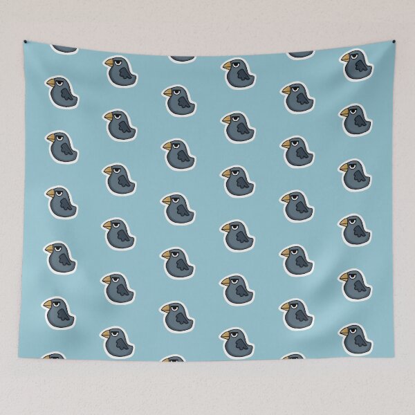 Item preview, Grumpy Bird with Background designed and sold by daniela-schulz.