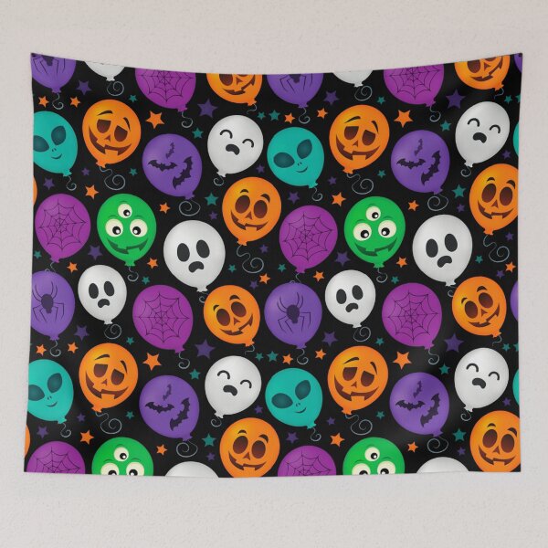 Item preview, Cute Halloween Balloon Pattern designed and sold by ryaneliz91.