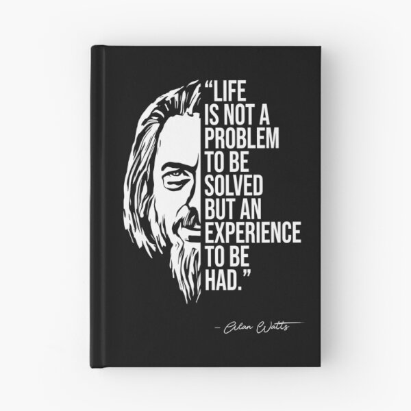 Item preview, Alan Watts quote, quotes designed and sold by madkitten.