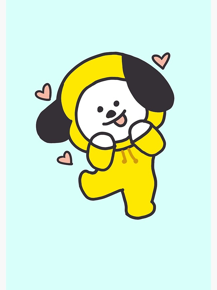 BT21 Chimmy Love Bug Spiral Notebook for Sale by ejpoint