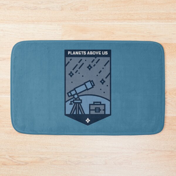 Item preview, Telescope Looking at the Falling Stars and Planets Funny Illustration  designed and sold by d1mology.