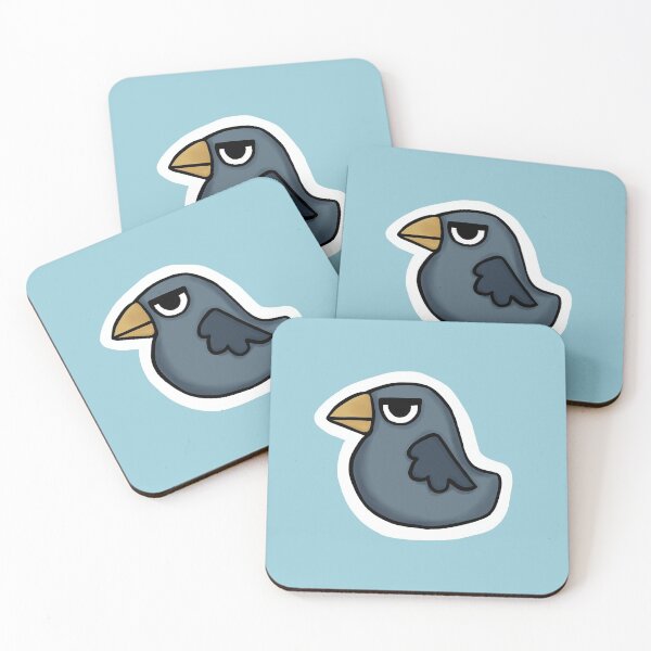 Item preview, Grumpy Bird with Background designed and sold by daniela-schulz.