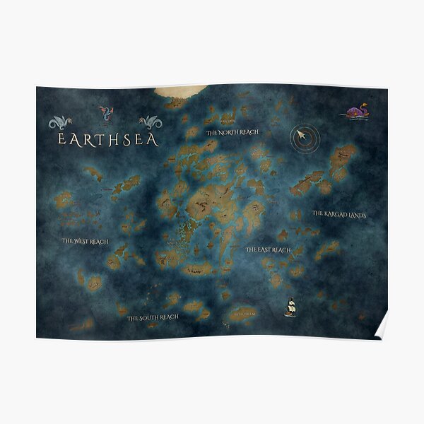 "Earthsea" Poster for Sale by FilFlannigan | Redbubble