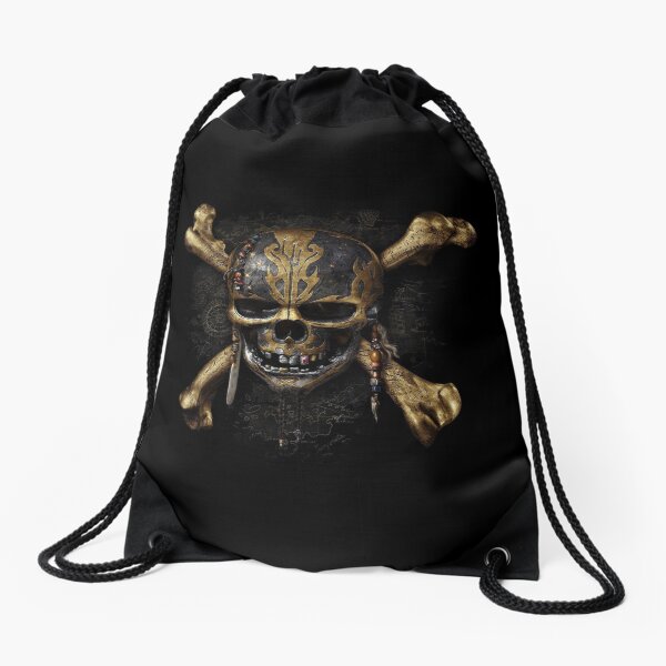 pirates of the caribbean Drawstring Bag