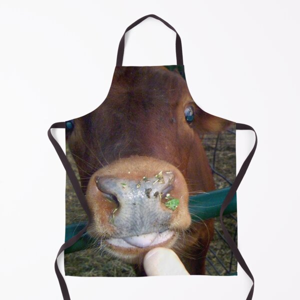 Item preview, brown cow face,  designed and sold by Stephanie  Skeem.
