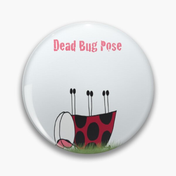 Item preview, Dead Bug Yoga Pose designed and sold by OneArtsyMomma.