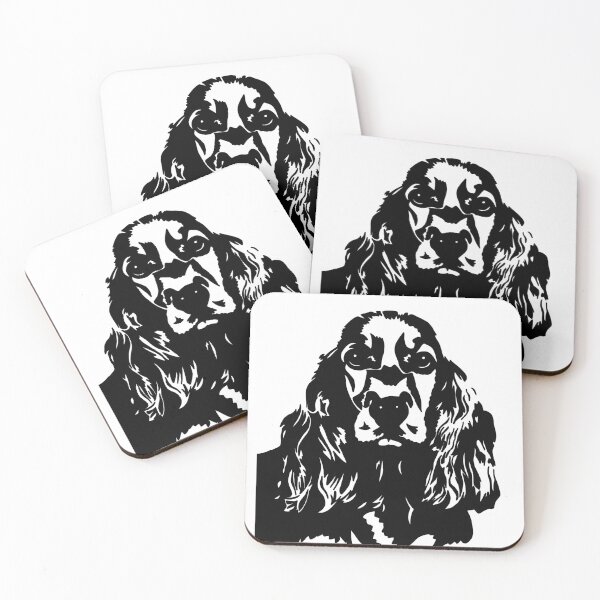 Item preview, Cocker Spaniel Minimalist Dog designed and sold by Whoofster.