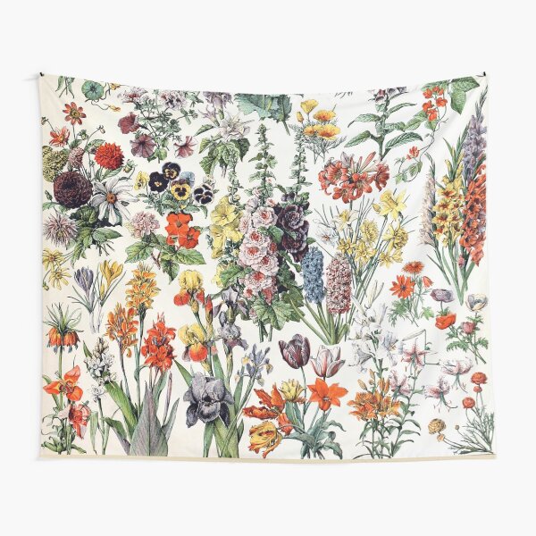 Item preview, Adolphe Millot Fleurs A Vintage Flowers designed and sold by Epitome Girl.