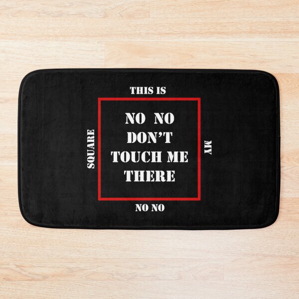 Item preview, No No Square Black designed and sold by DigitalPie.