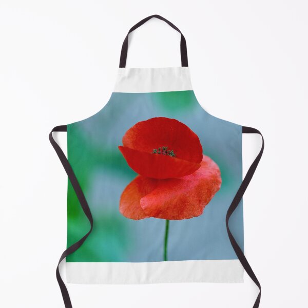 Item preview, Beautiful Red Poppy Growing In My Garden designed and sold by BRENDA DOHERTY.