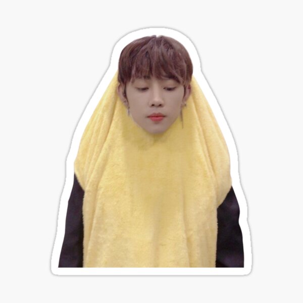 banana sunwoo Sticker