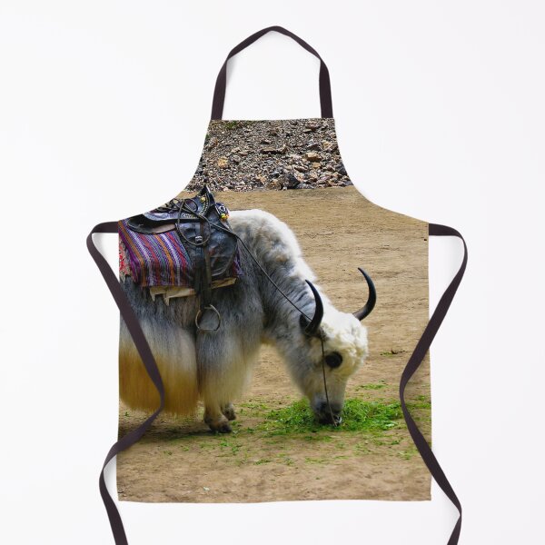 Item preview, Himalayan Saddled Yak Grazing, Himalaya Mountains designed and sold by worldways.