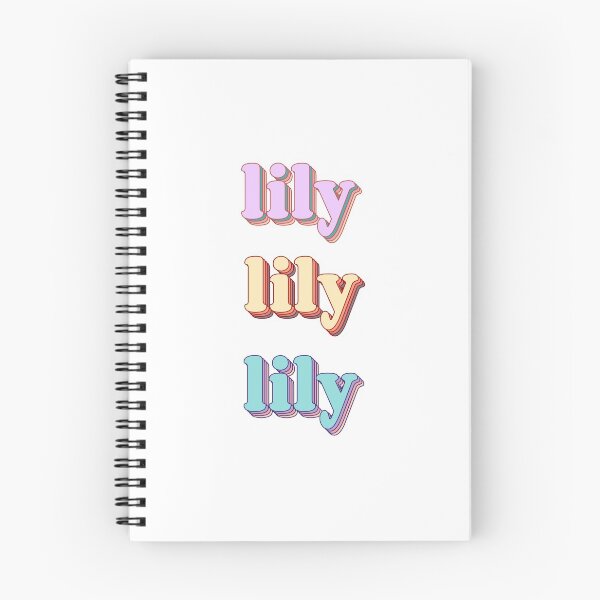 Artikelvorschau, Lily Word Art entworfen und verkauft von Arexus.