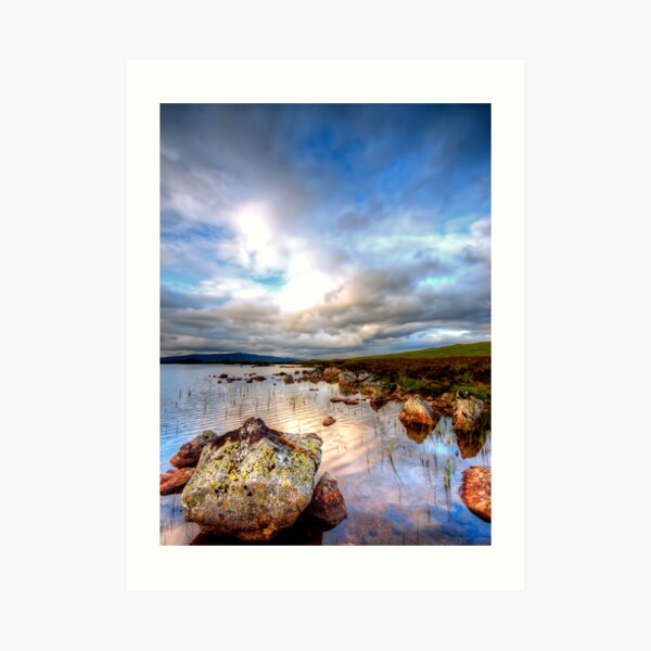 Lochan nah Achlaise Art Print