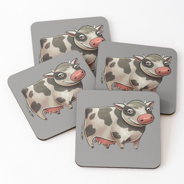 Item preview, Cow Cute Illustration  designed and sold by basselelkadi.