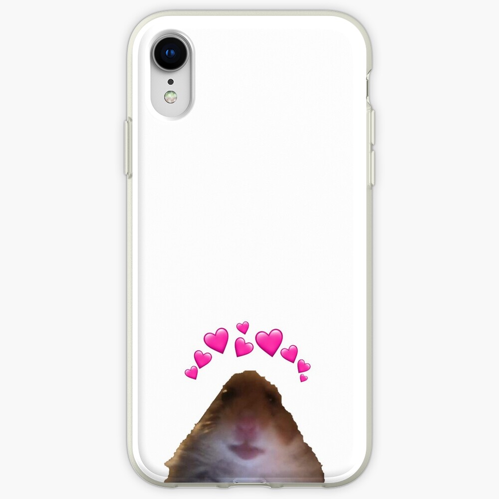 "hamster with hearts" iPhone Case & Cover by oliviaarennie Redbubble