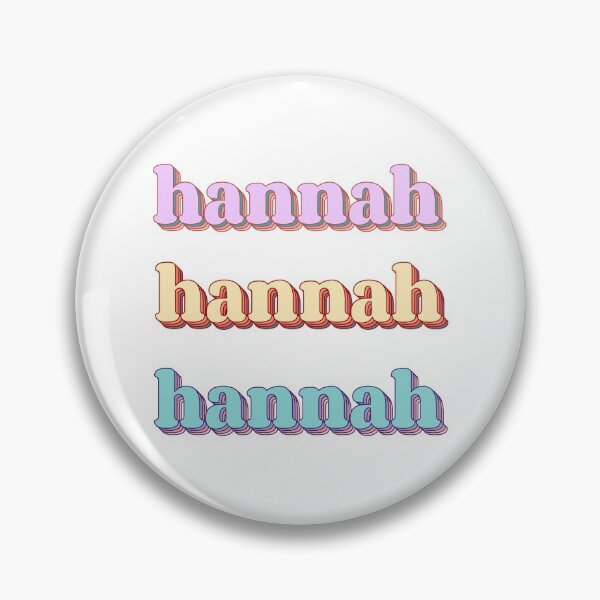 Artikelvorschau, Hannah Word Art entworfen und verkauft von Arexus.