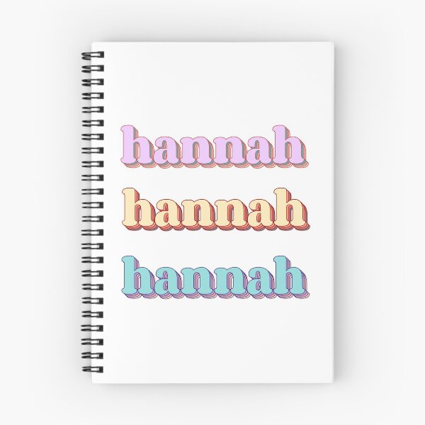 Artikelvorschau, Hannah Word Art entworfen und verkauft von Arexus.
