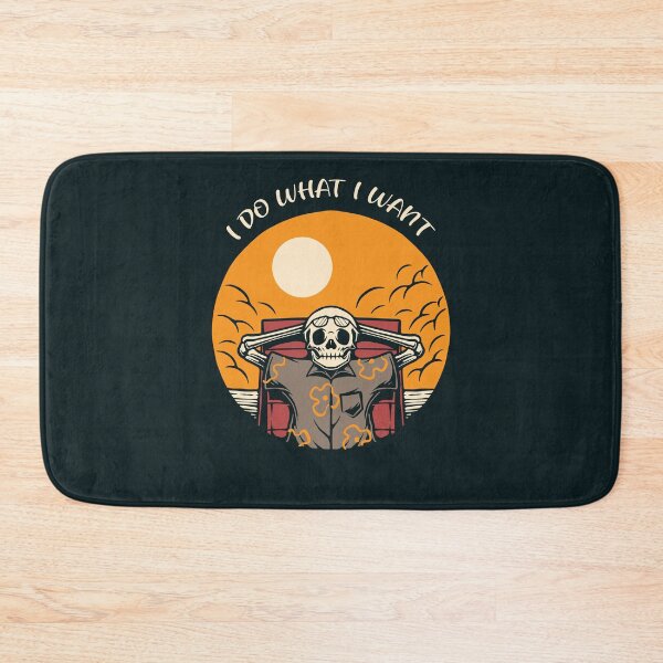 Item preview, I Do What I Want Sunset Beach Skull designed and sold by samer11.
