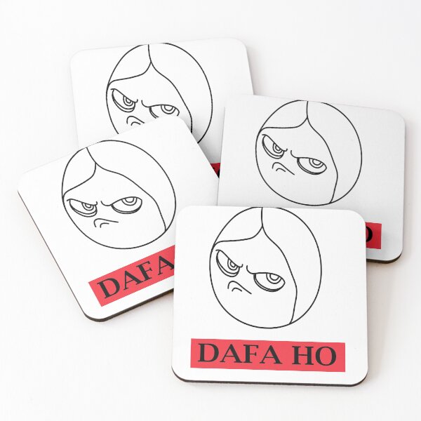 Item preview, Dafa Ho (Go Away) (in red) designed and sold by GulQari.