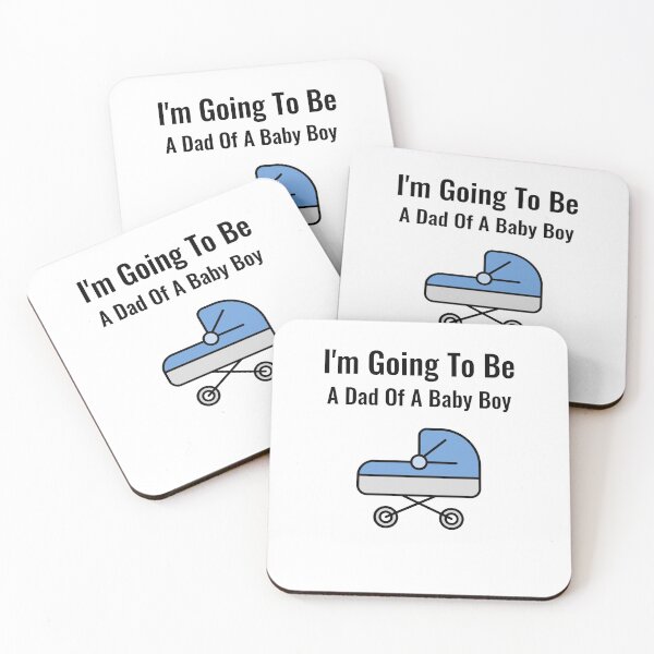 Item preview, I'm Going To Be A Dad Of A Baby Boy designed and sold by DiceNLDesigns.