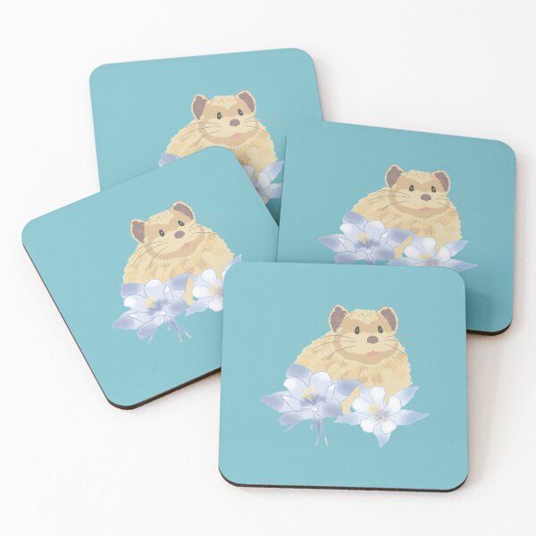 Item preview, Pika and Columbines designed and sold by Cintia Tamanaha.