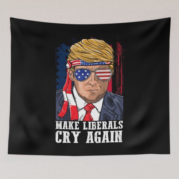 Item preview, Make Liberals Cry Again Donald Trump 2020 For Men Women designed and sold by BUBLTEES.