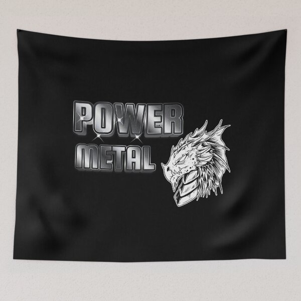 Item preview,  POWER METAL SILVER DRAGON designed and sold by sherwinc.