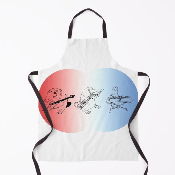 Item preview, Keytar Platypus Venn Diagram RWB designed and sold by GuyBlank.