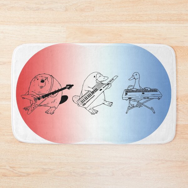 Item preview, Keytar Platypus Venn Diagram RWB designed and sold by GuyBlank.