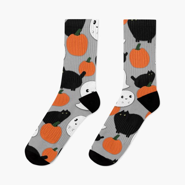 Item preview, Pumpkin Ghost Cats designed and sold by CM-PD.