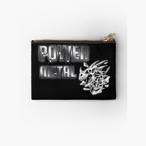 Item preview, POWER METAL SILVER DRAGON designed and sold by sherwinc.