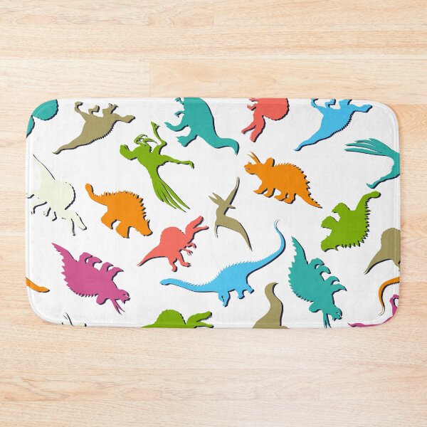 Item preview, White Cool Dinosaur Pattern designed and sold by Marstore.