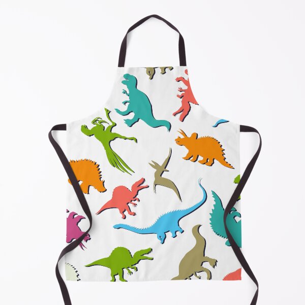 Item preview, White Cool Dinosaur Pattern designed and sold by Marstore.