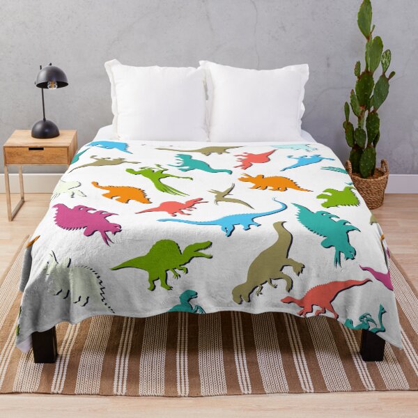 Item preview, White Cool Dinosaur Pattern designed and sold by Marstore.