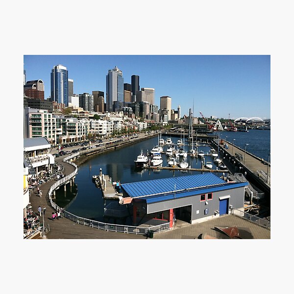 Seattle waterfront Photographic Print