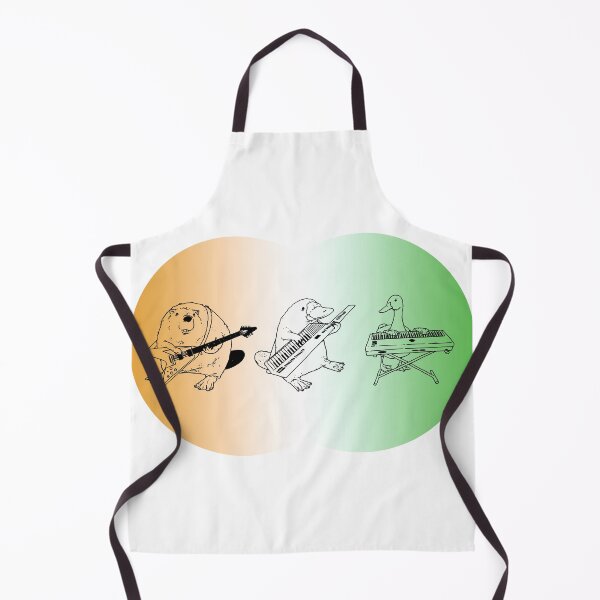 Item preview, Keytar Platypus Venn Diagram Mexican Flag designed and sold by GuyBlank.