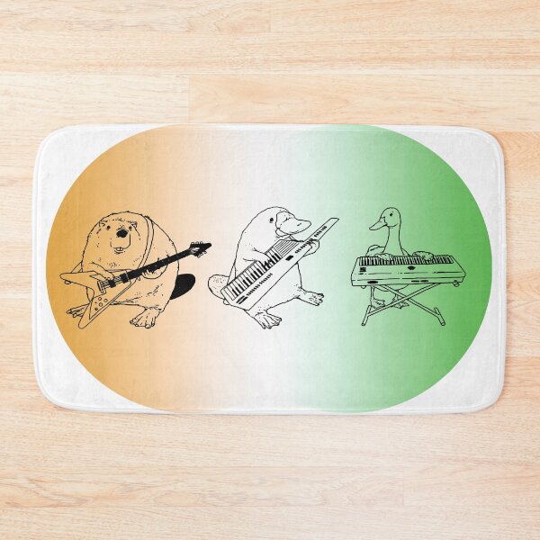 Item preview, Keytar Platypus Venn Diagram Mexican Flag designed and sold by GuyBlank.