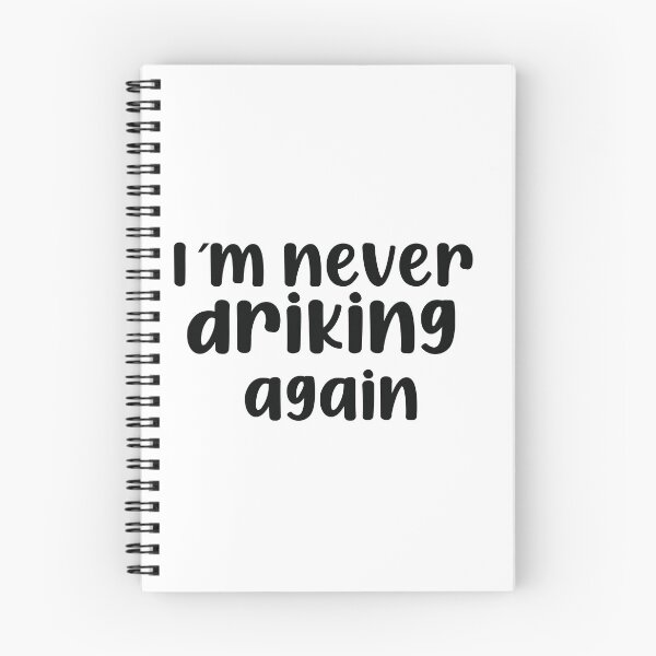 Item preview, White Little Lies - I'm never Driking again designed and sold by BacataDesign.