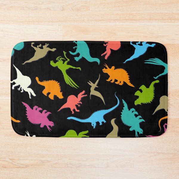 Item preview, Black Cool Dinosaur Pattern designed and sold by Marstore.
