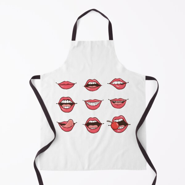 Item preview, Cherry Red Lip Print designed and sold by lennyandlee.