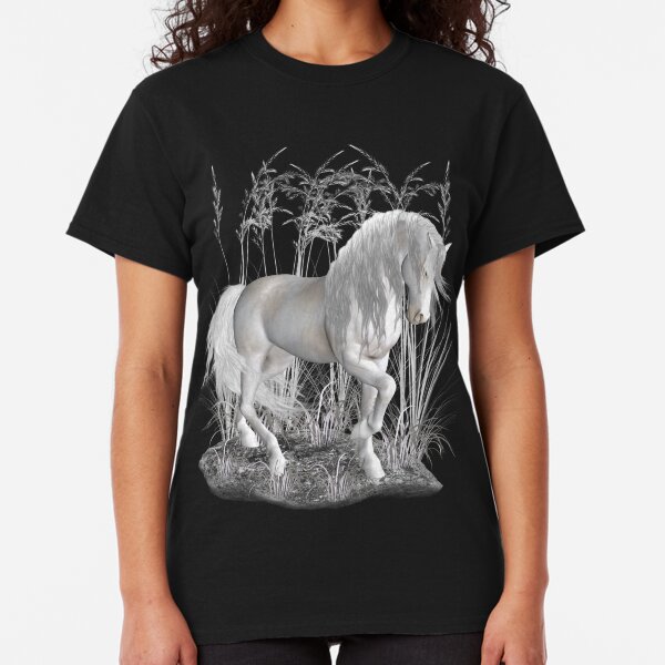 Ivory .. a white stallion Classic T-Shirt