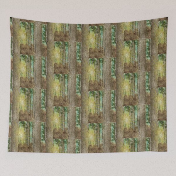 Item preview, Breaking Sun Forest designed and sold by wilderthanmost.
