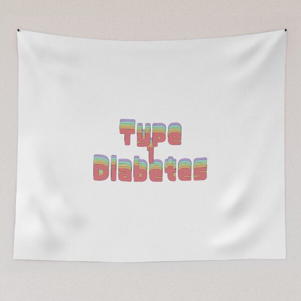 Item preview, Type1 Diabetes Rainbow  designed and sold by CatGirl101.