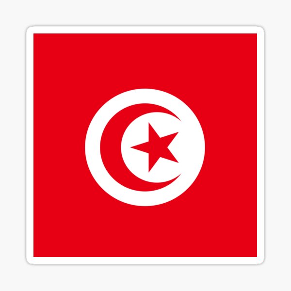 Item preview, Tunisia flag designed and sold by flagshop.